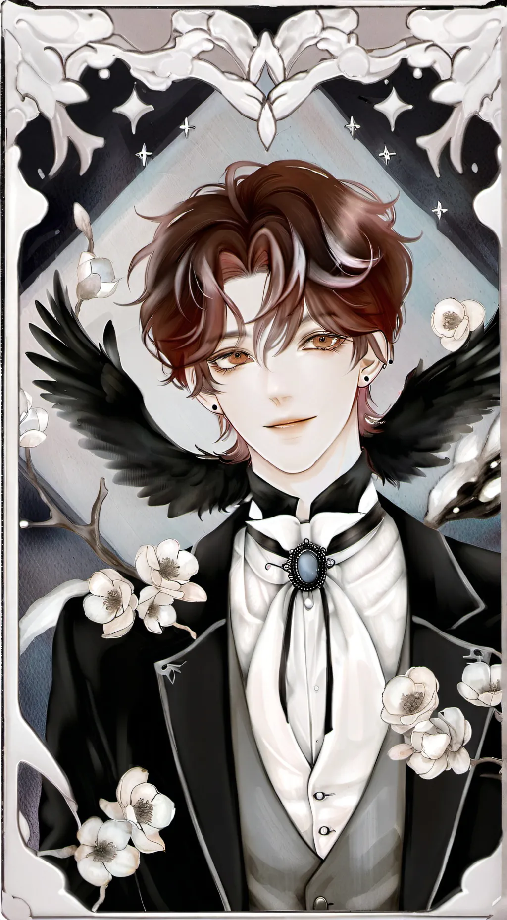 ai character: stell background