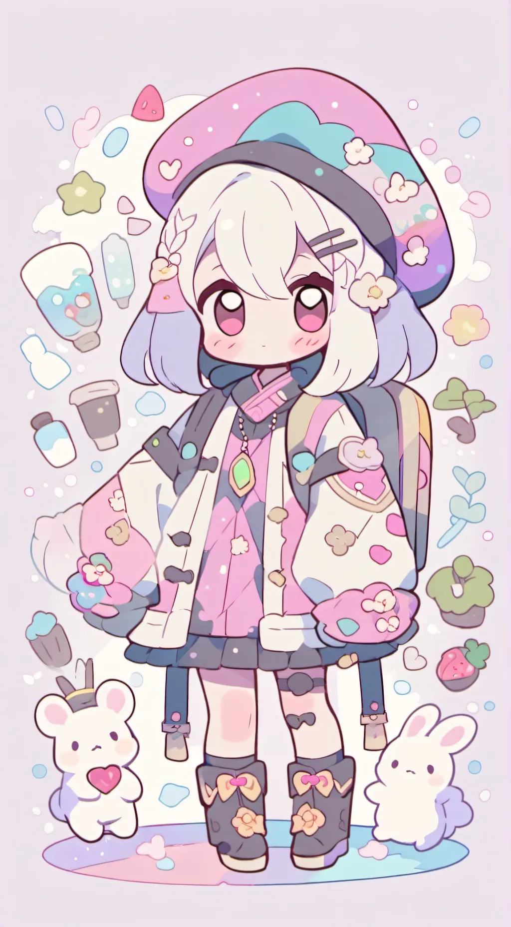 ai character: romi background