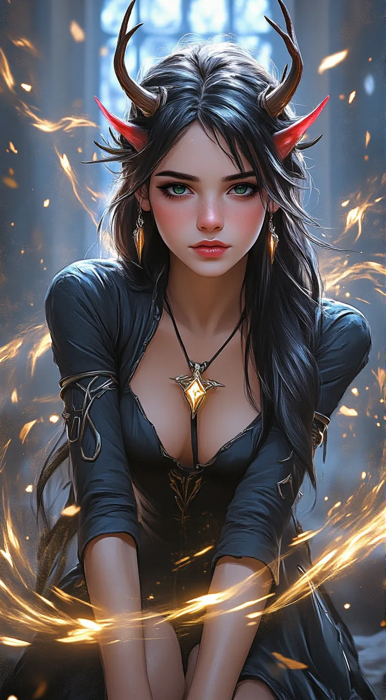 ai character: Leah background