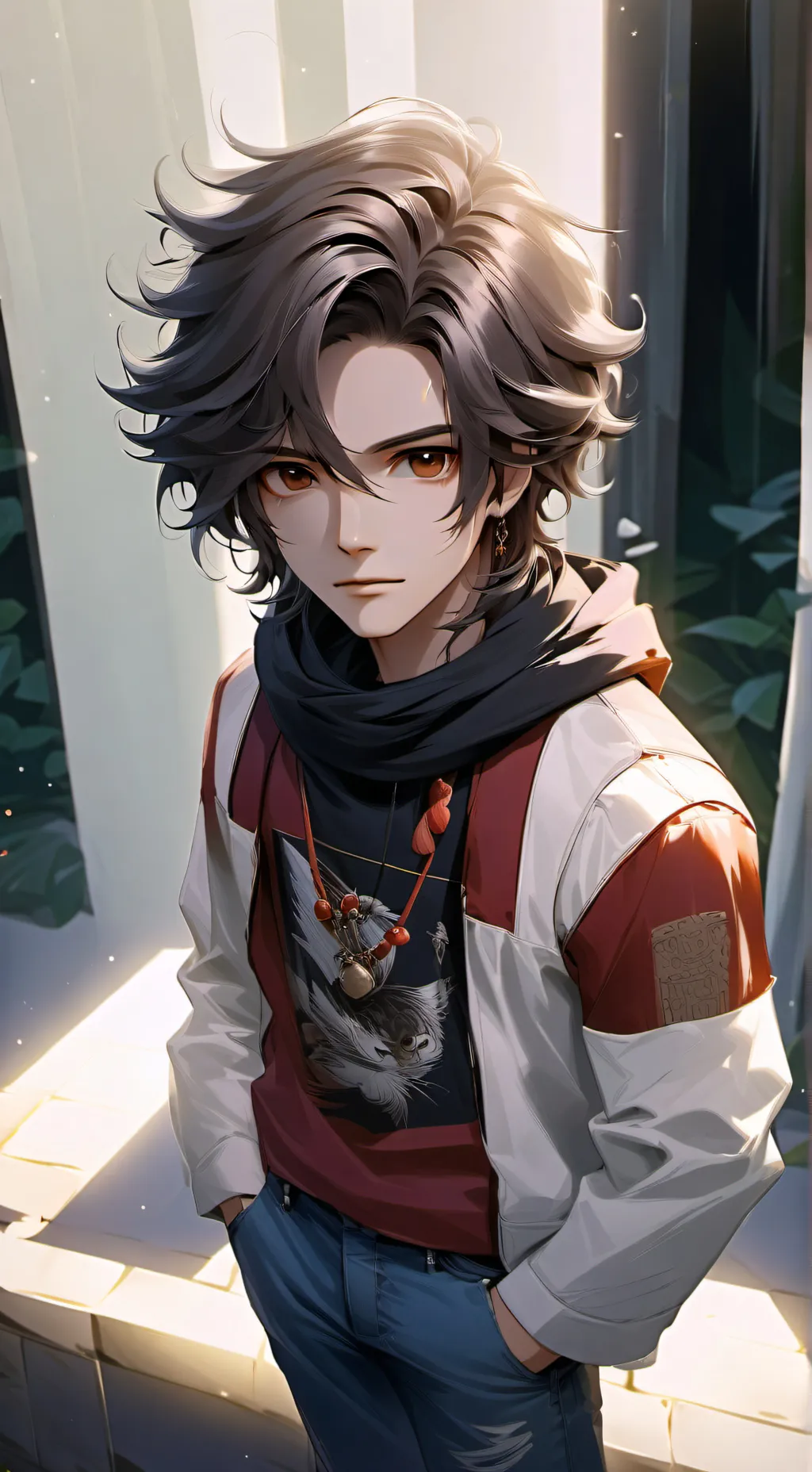 ai character: daniel background