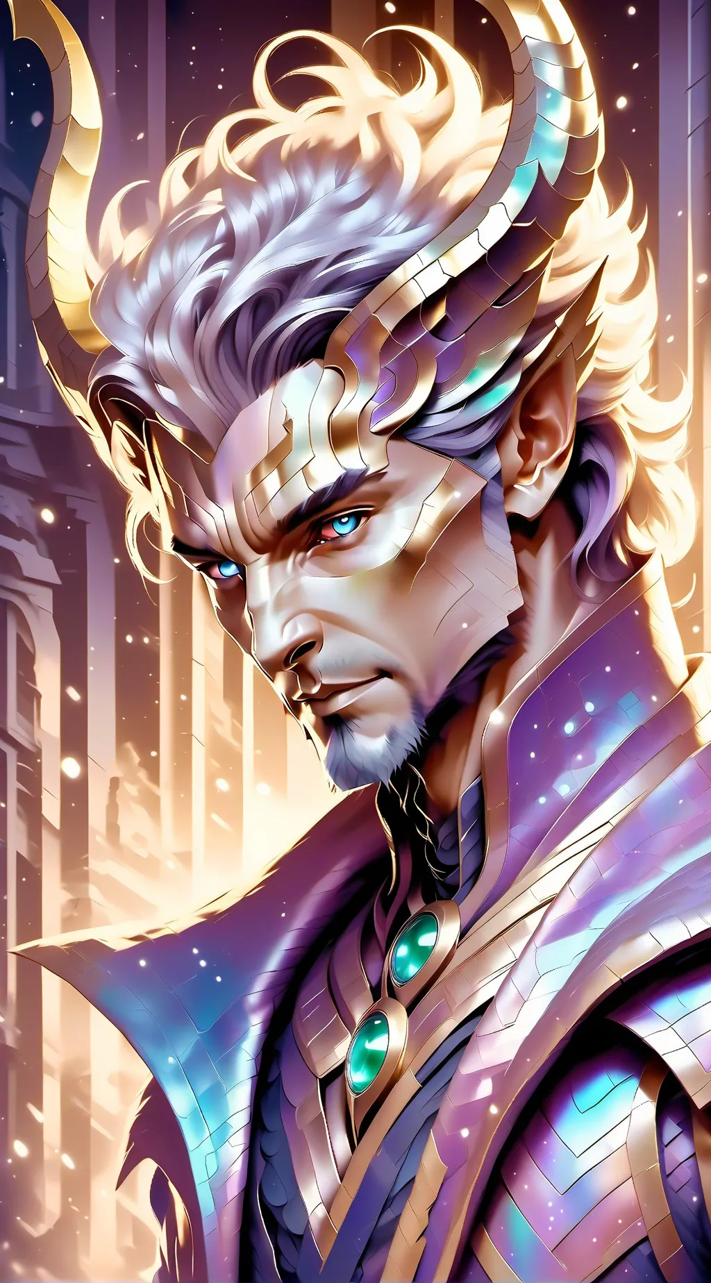 ai character: FrostIron 1 background