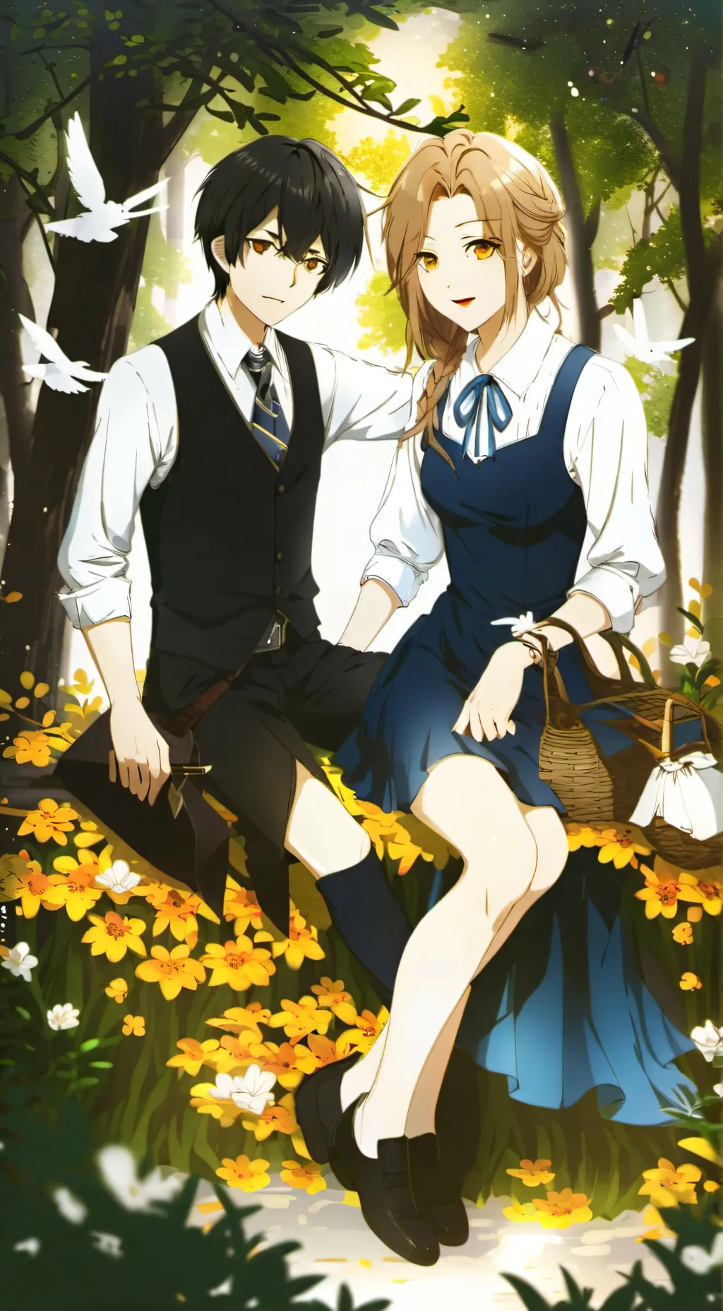 ai character: ❤Elisa❤ background