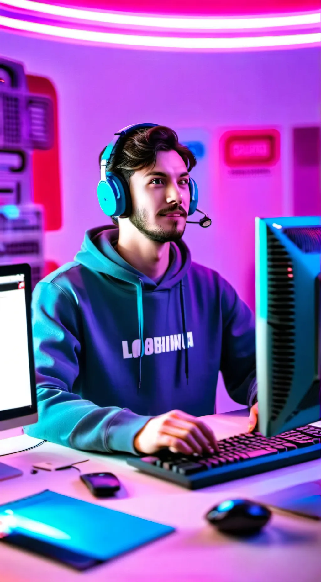 ai character: James  background