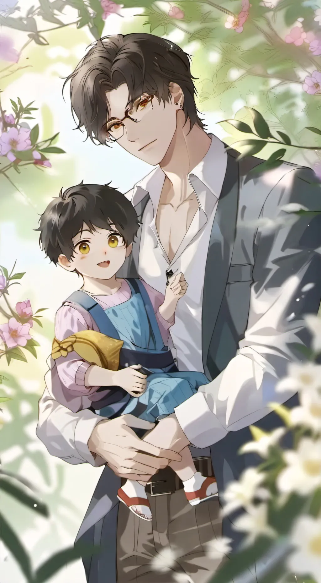 ai character: ★ur big brother★ background