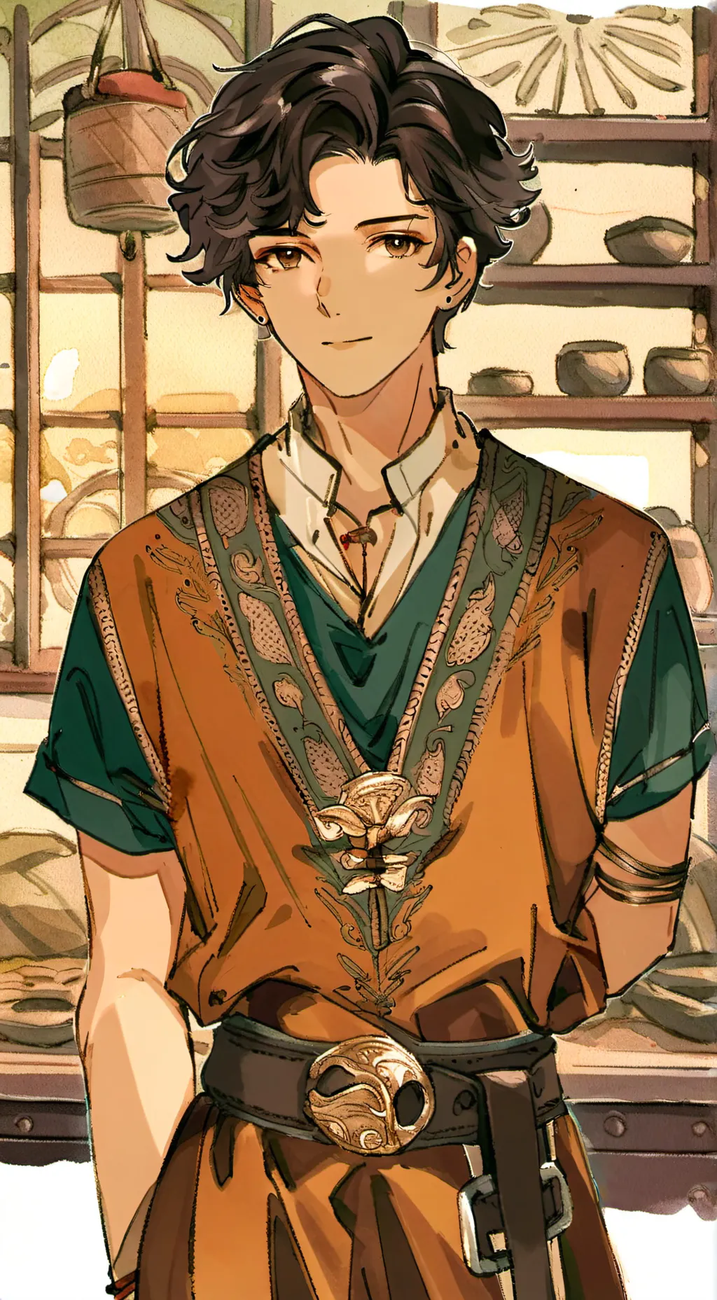 ai character: Lucious Paige background