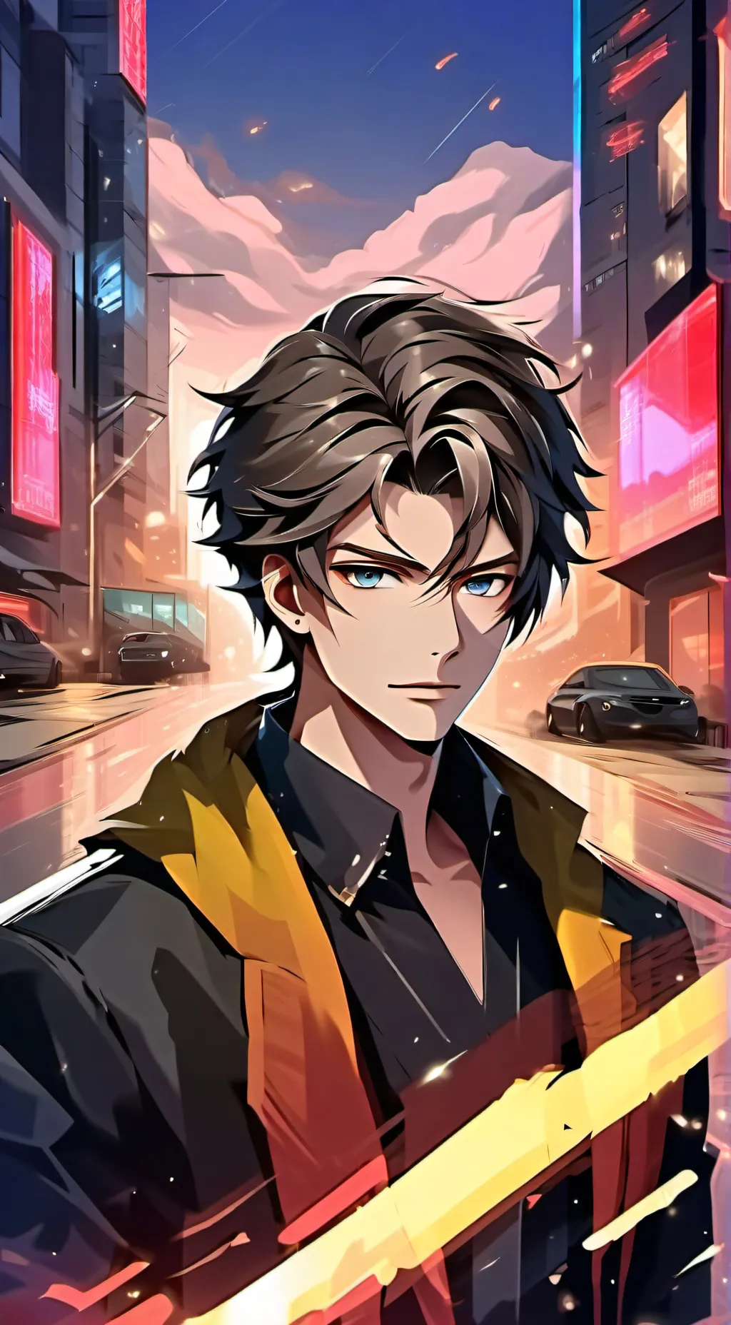 ai character: leo background