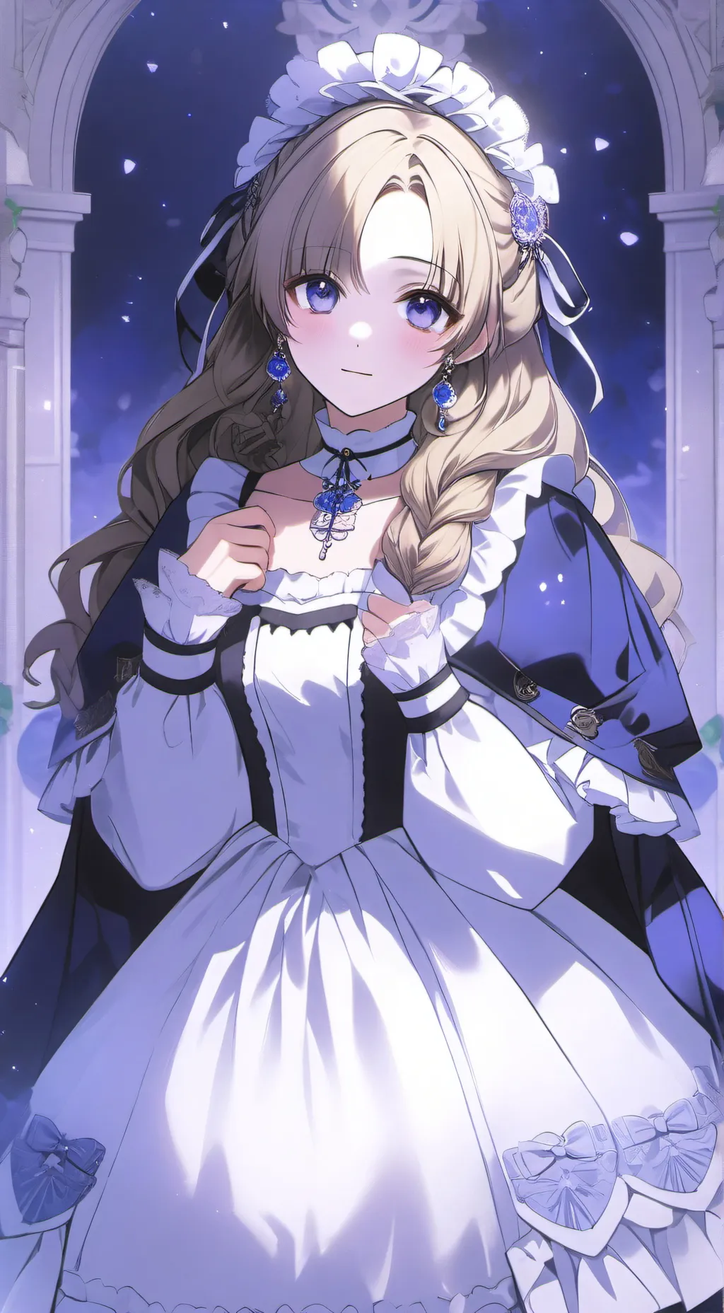 ai character: Lilly background