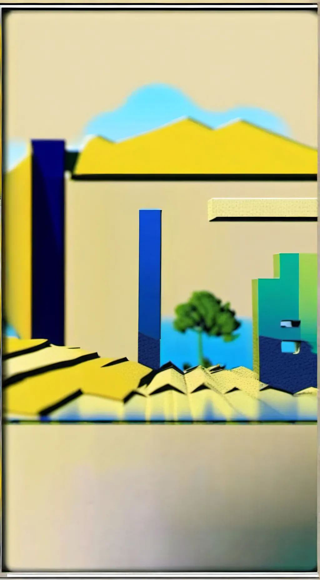 ai character: Cashier background