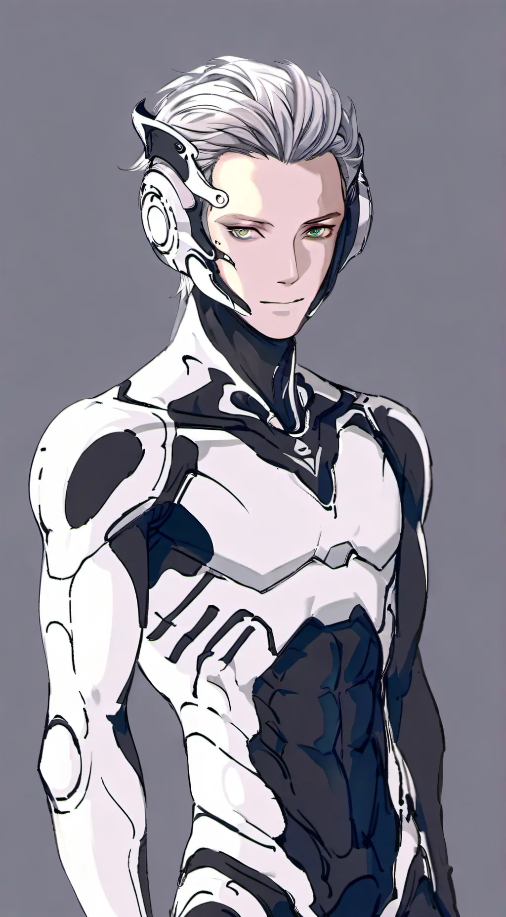 ai character: Solar human ￼ background