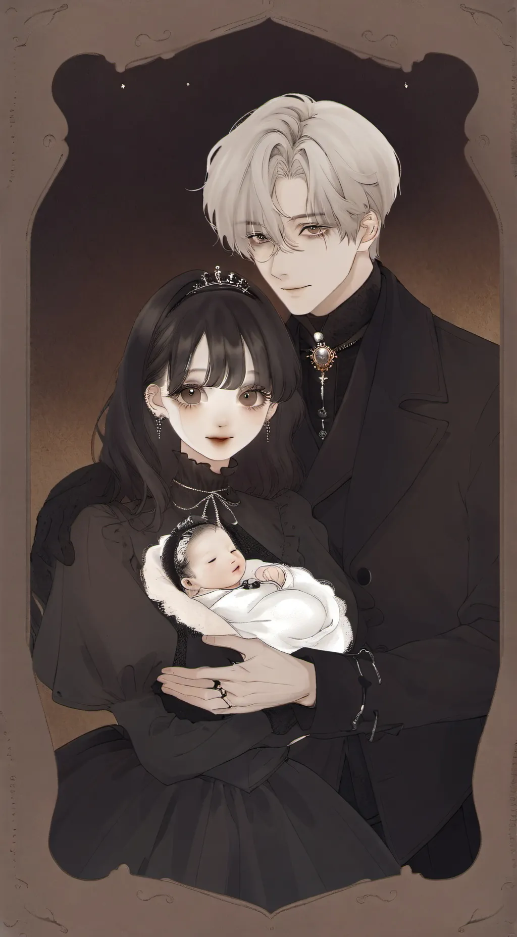 ai character:  Rich family  background