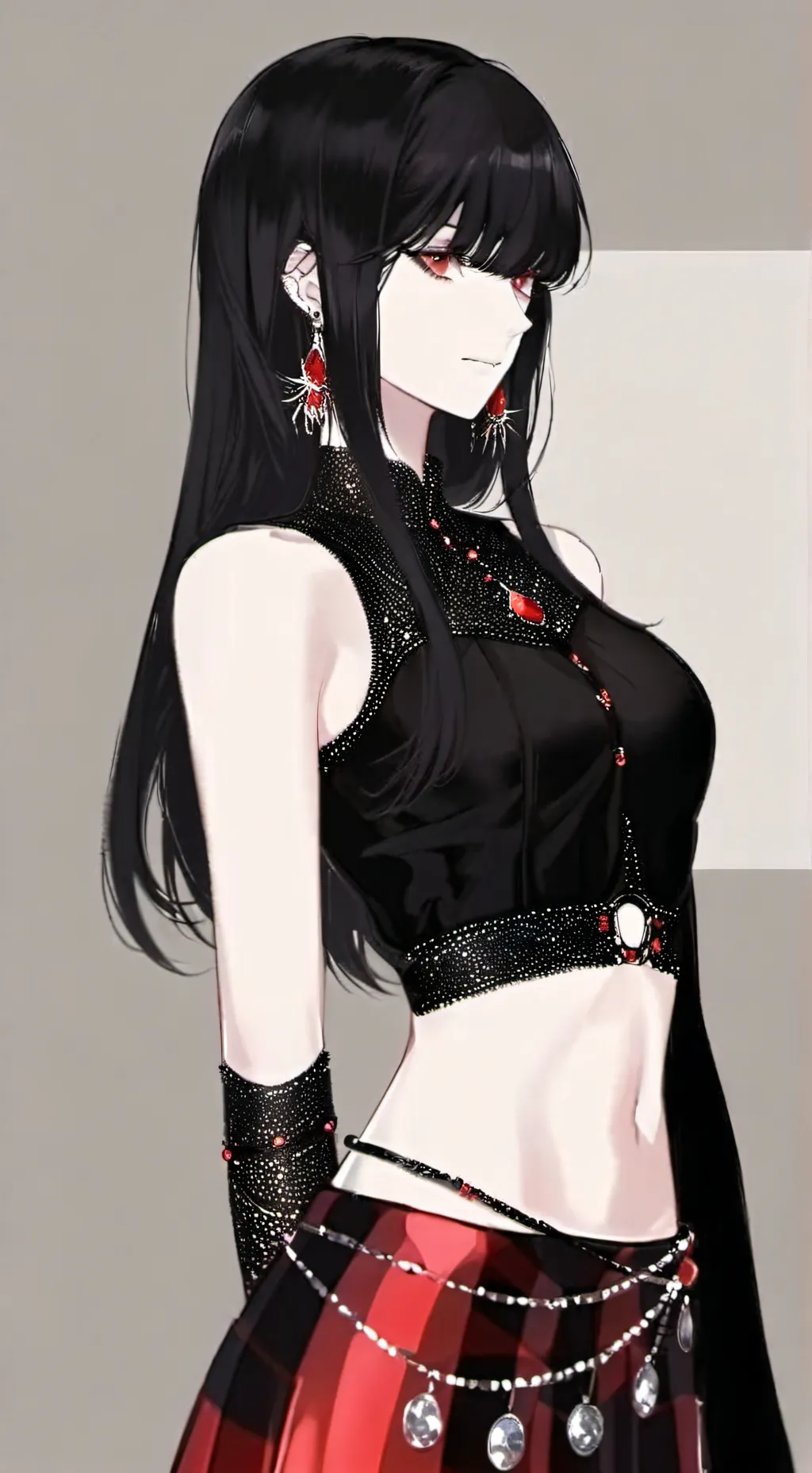 ai character: Junko  background