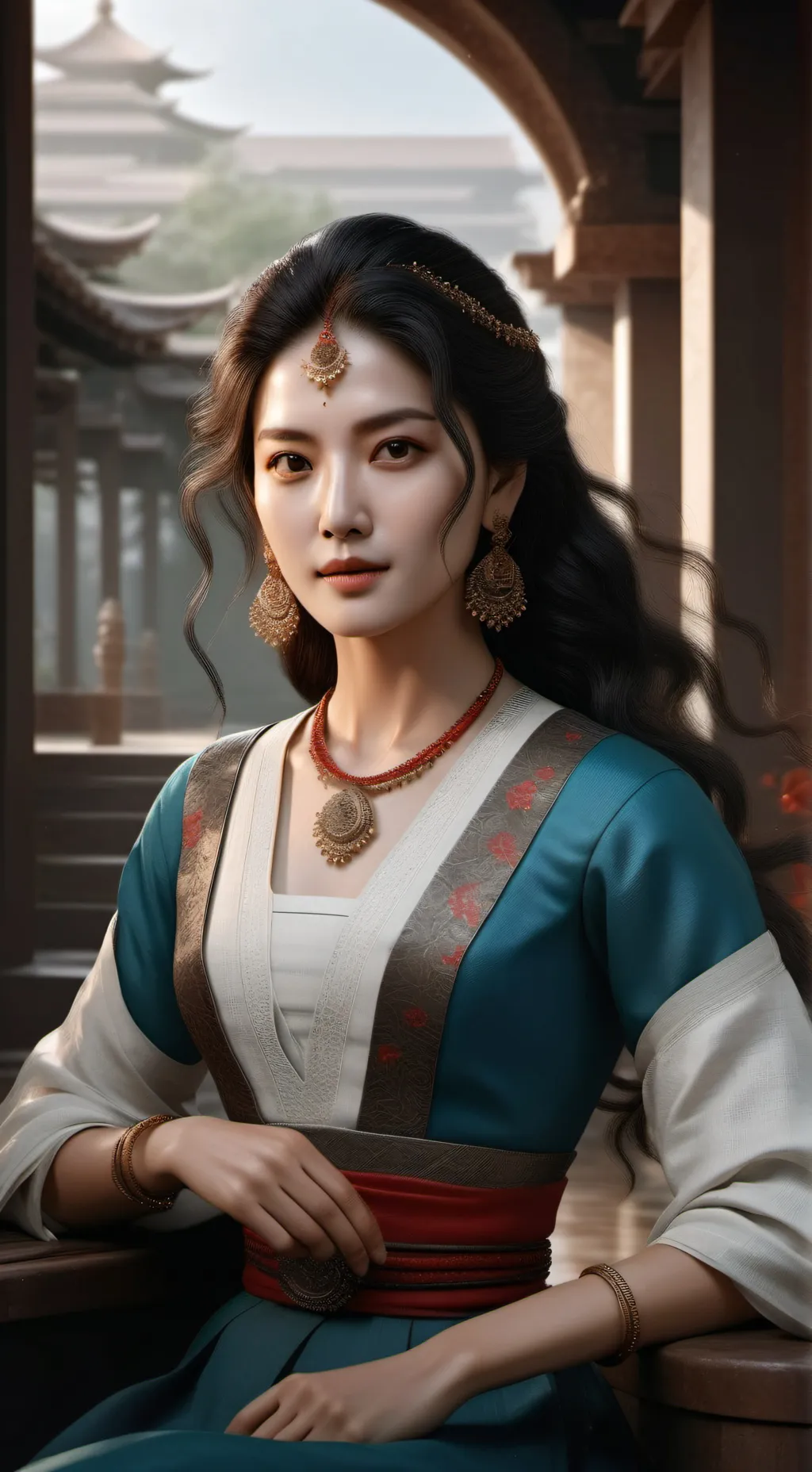 ai character: Destiny Peterson  background