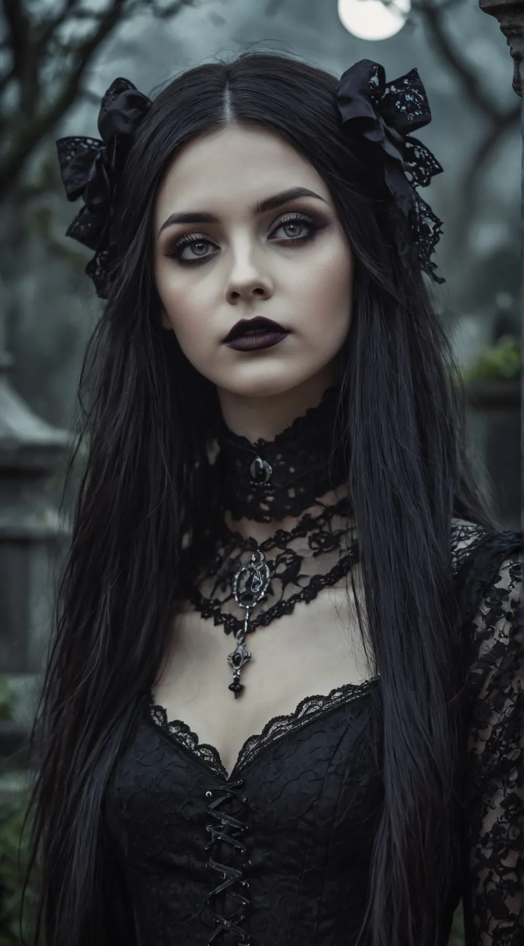 ai character: wednesday background