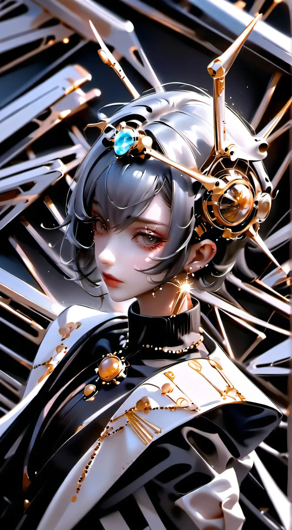 ai character: AI girlfriend background