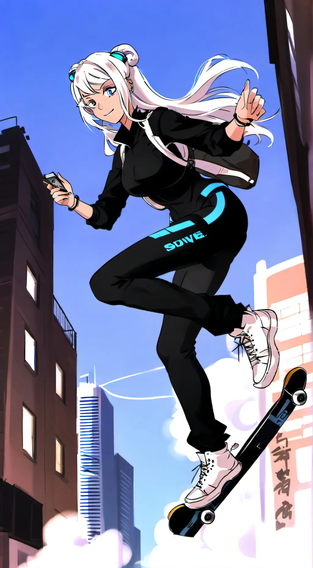 ai character: Elysia background