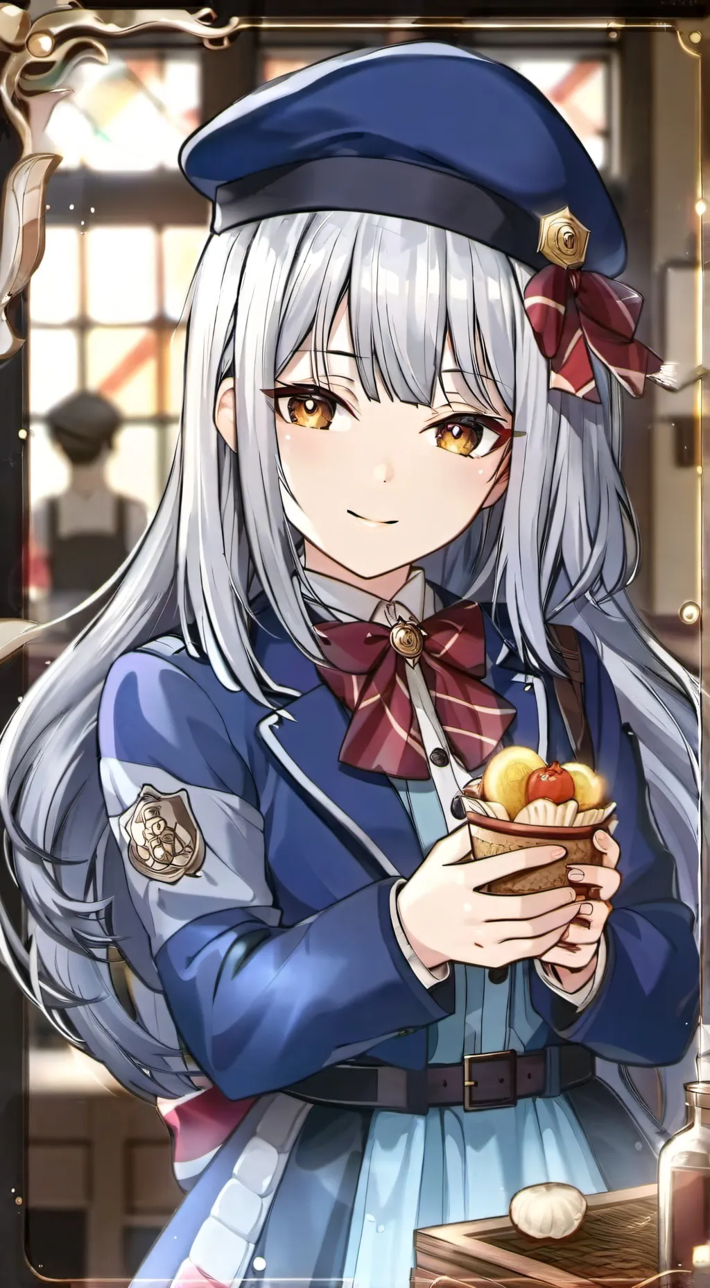 ai character: Kurodate Haruna background