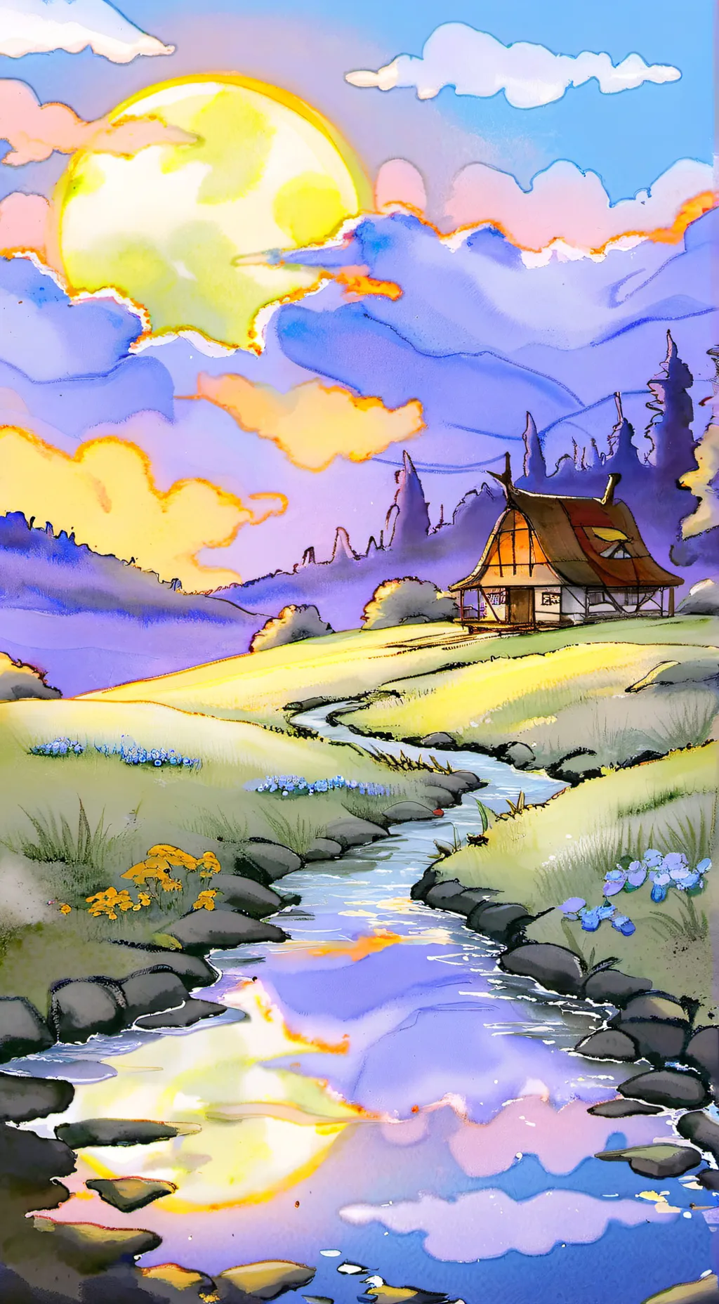 ai character: you snap back background