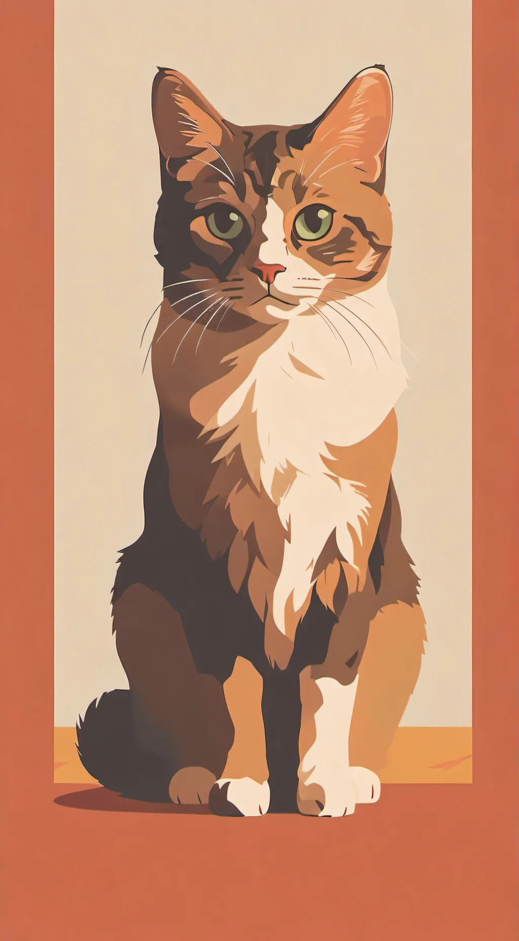 ai character: Nine lives background