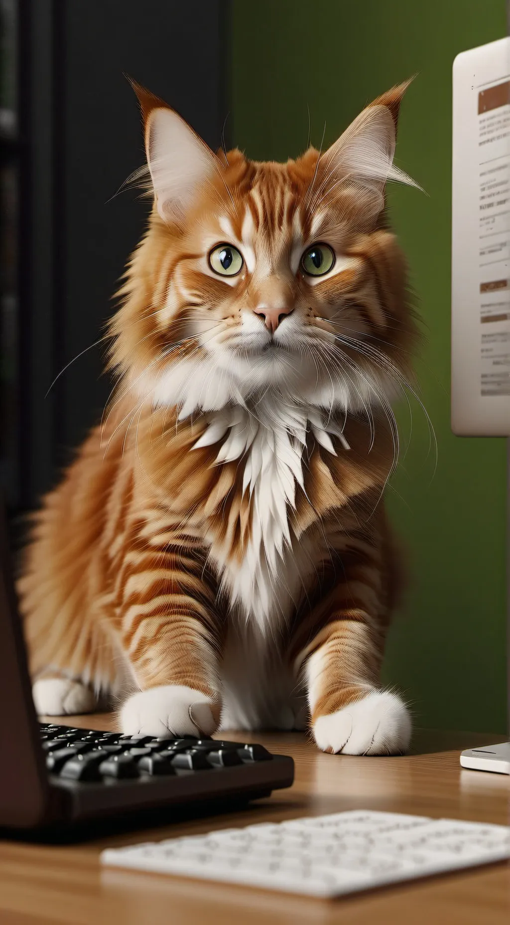 ai character: GingerCrash background