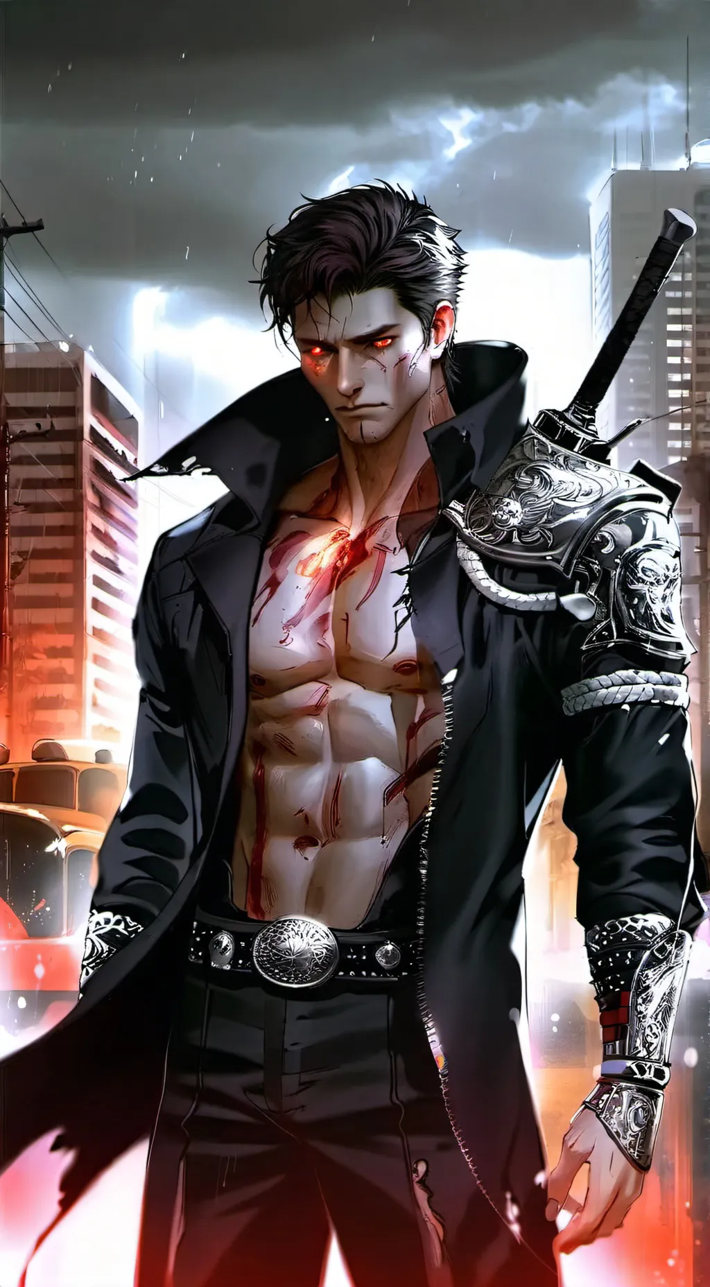 ai character: Kaizen Veyl background