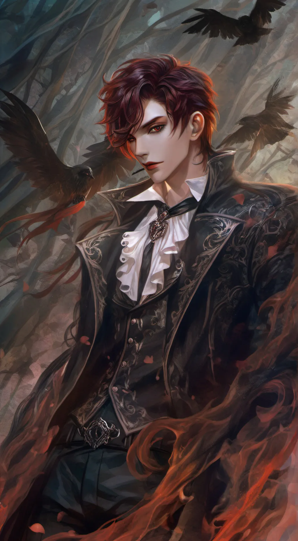 ai character: Dylan  background