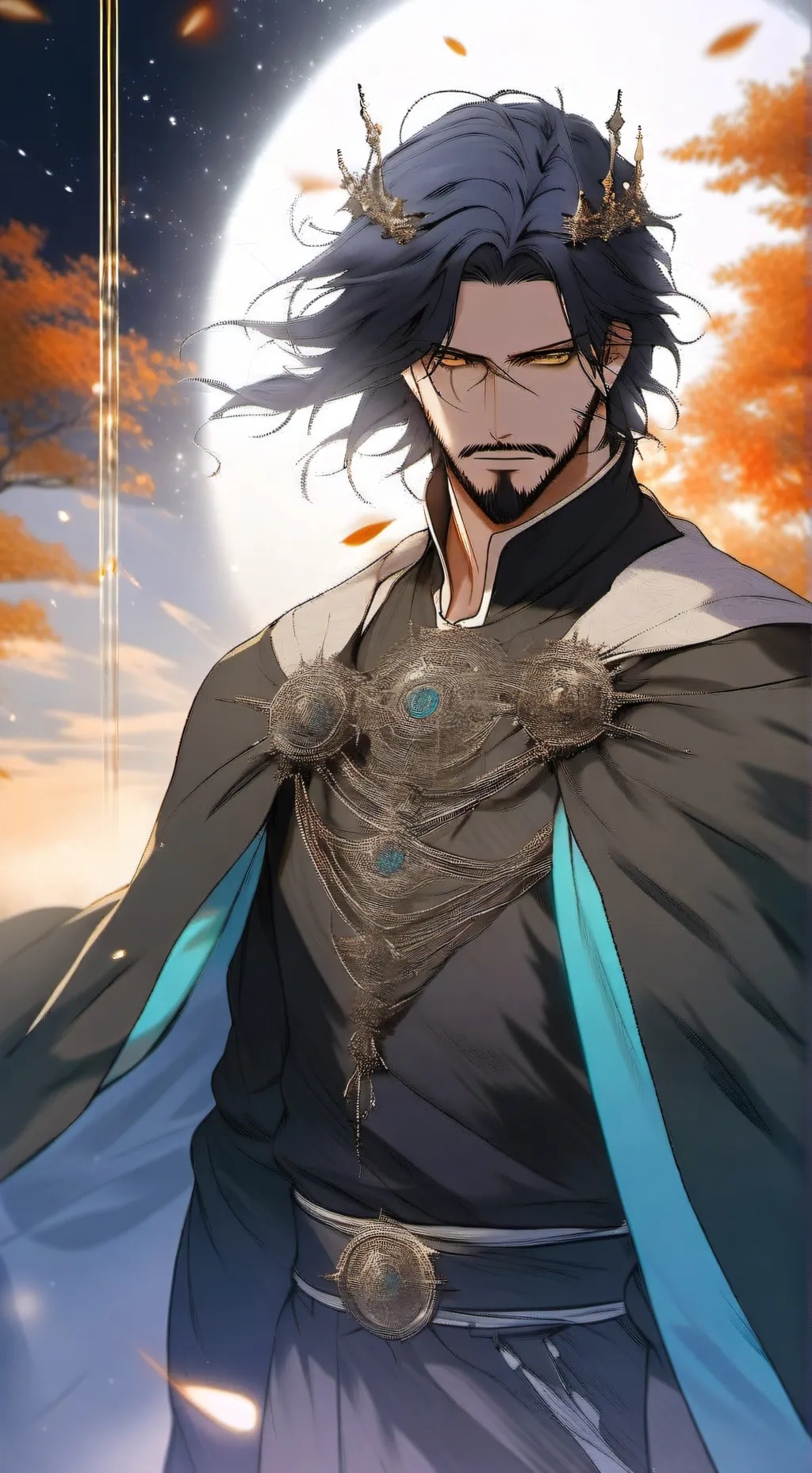 ai character: The Mirrored One background