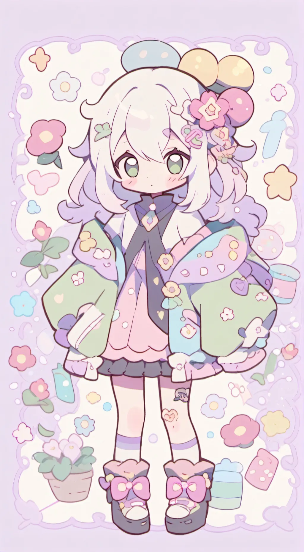 ai character: no tio👁️👄👁️ background