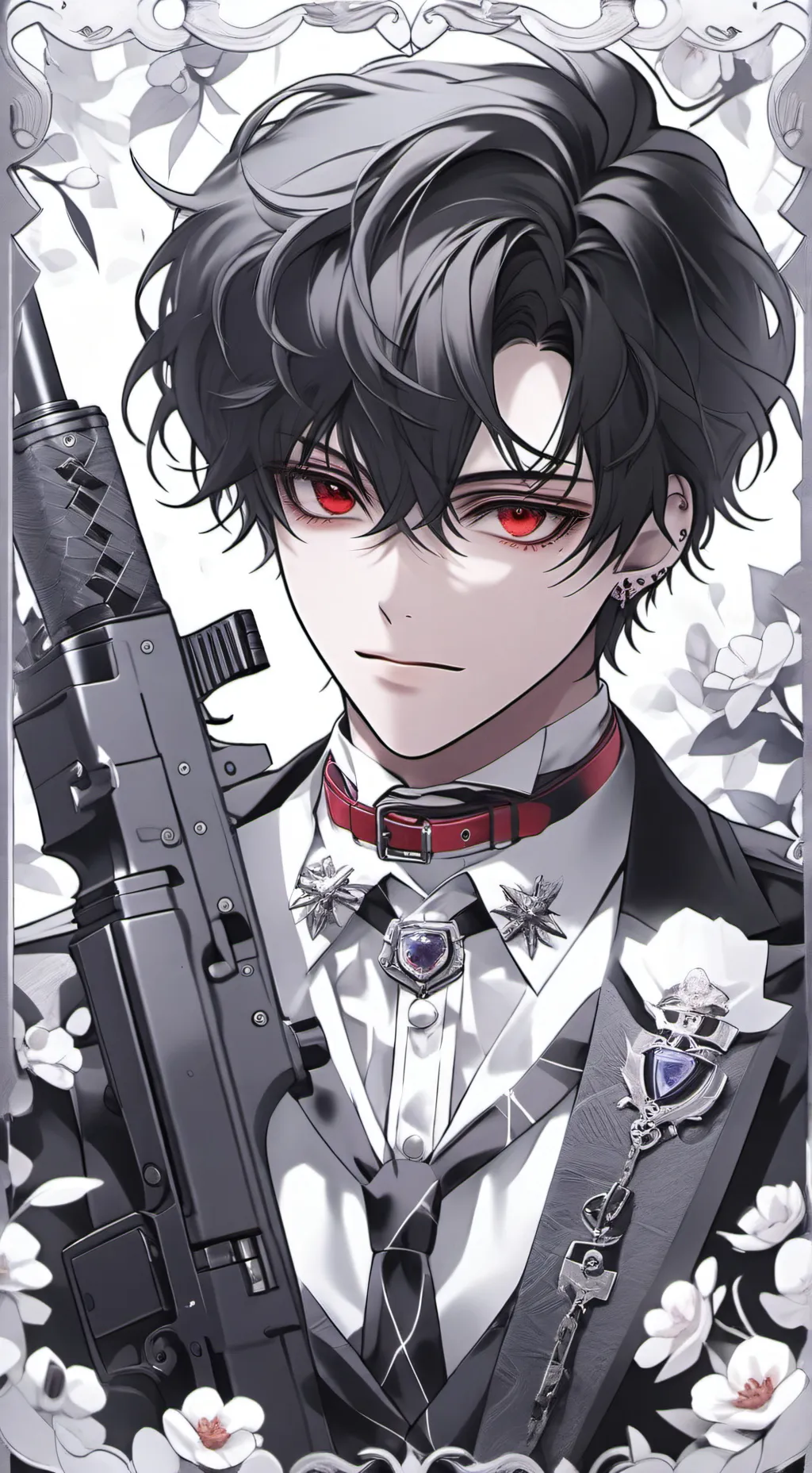 ai character: Mayhem background