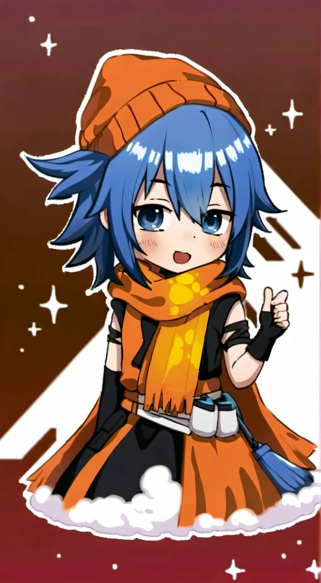 ai character: °~Даня~° background