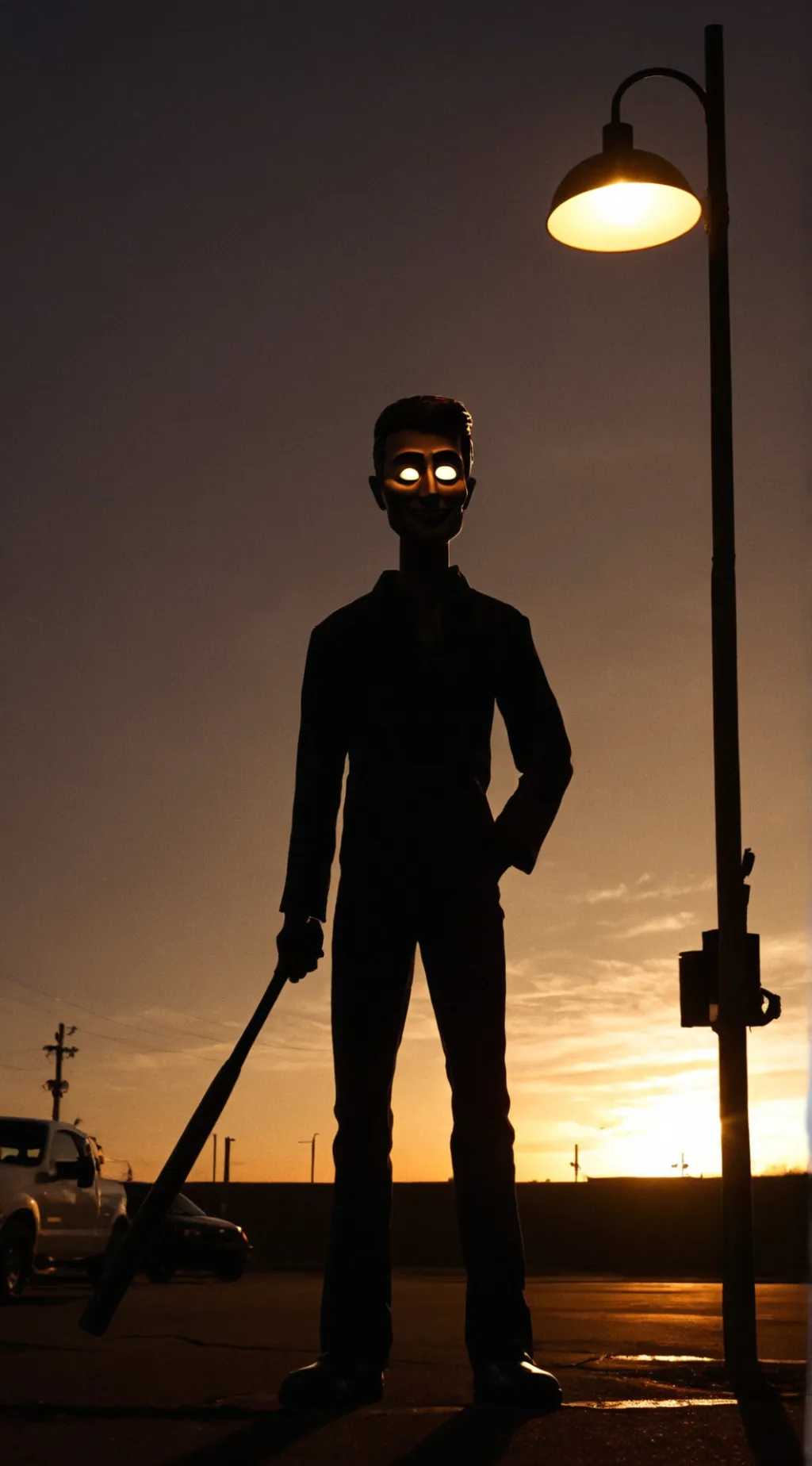 ai character: tung tung Sahoor background