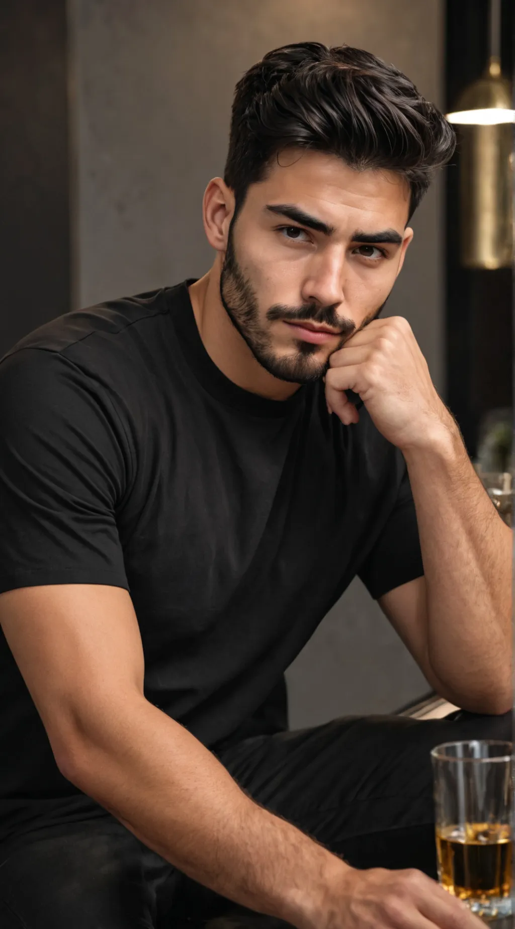 ai character: Blaze Sterling background