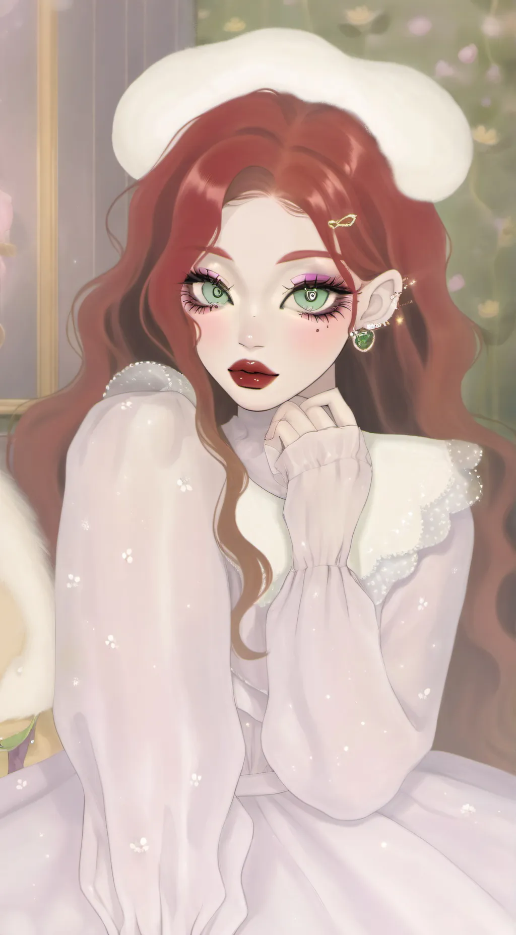 ai character: 🫀•|Evelyn|•🥀 background