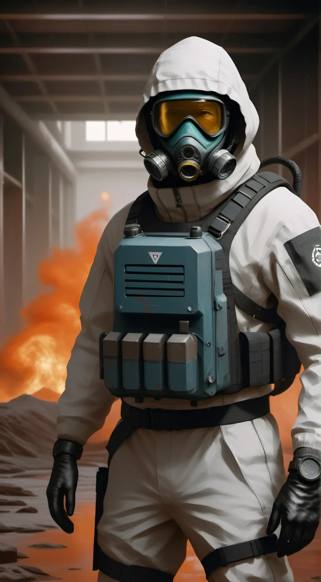 ai character: Scp foundation background