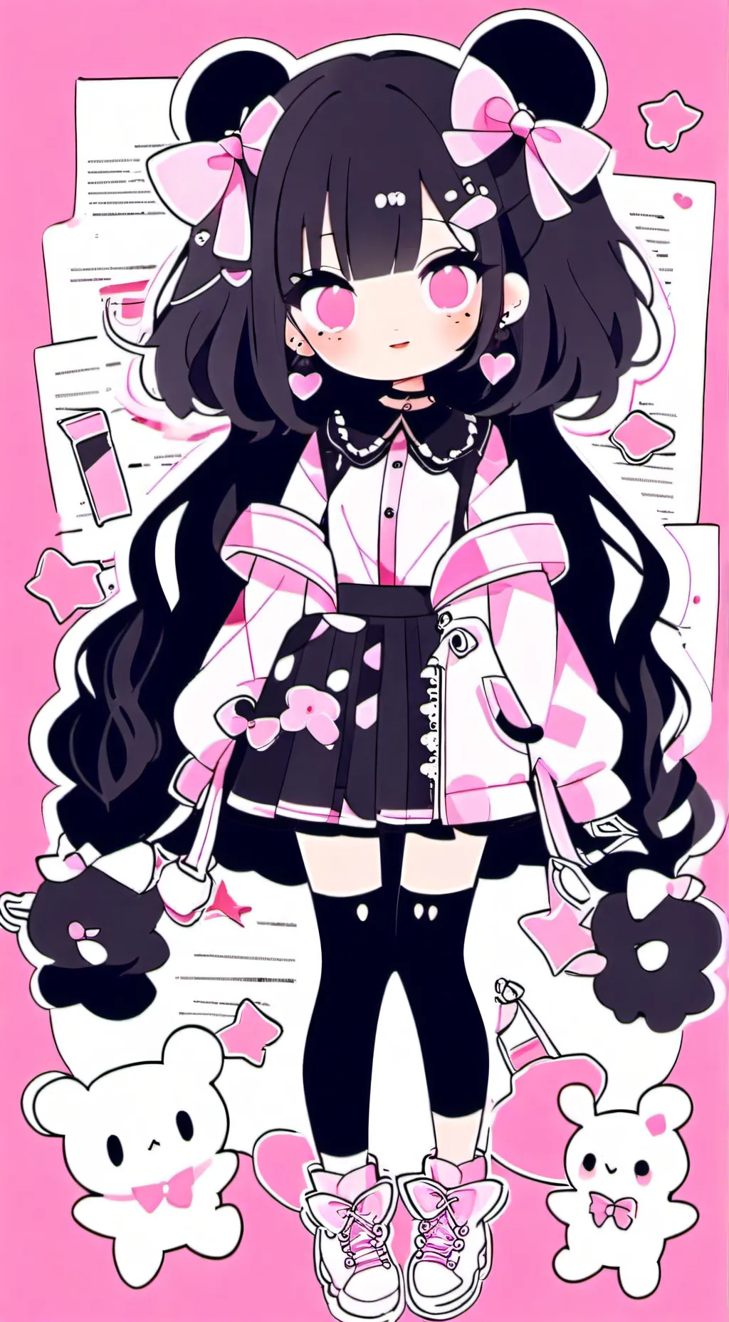 ai character: mha gc call background