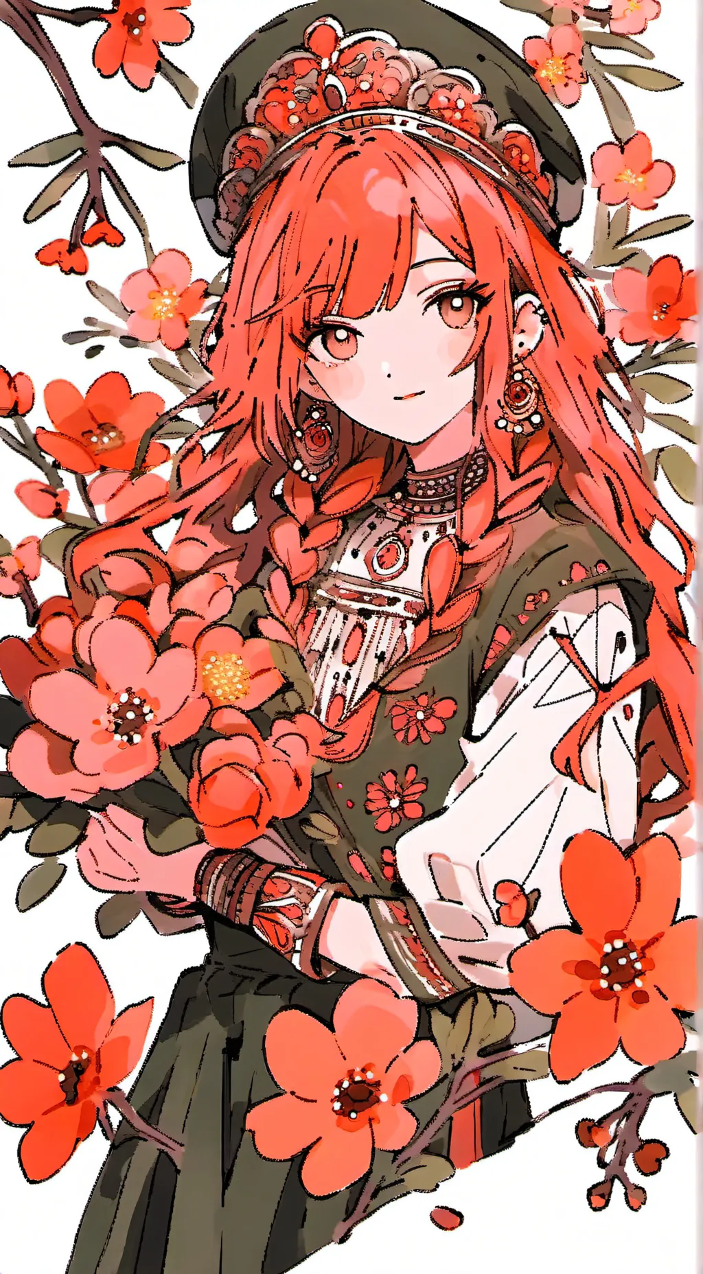 ai character: jessica Juárez  background