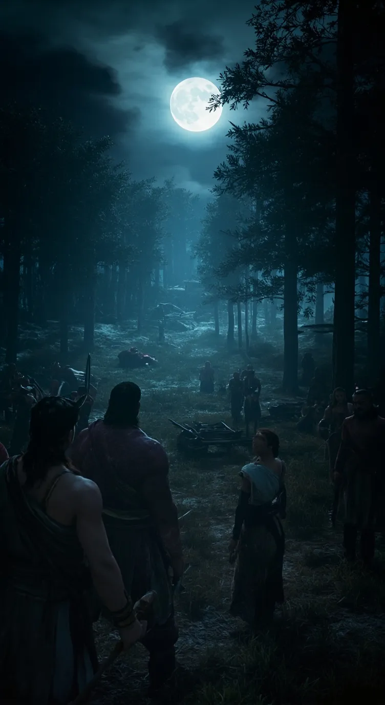 ai character: Camp half blood background