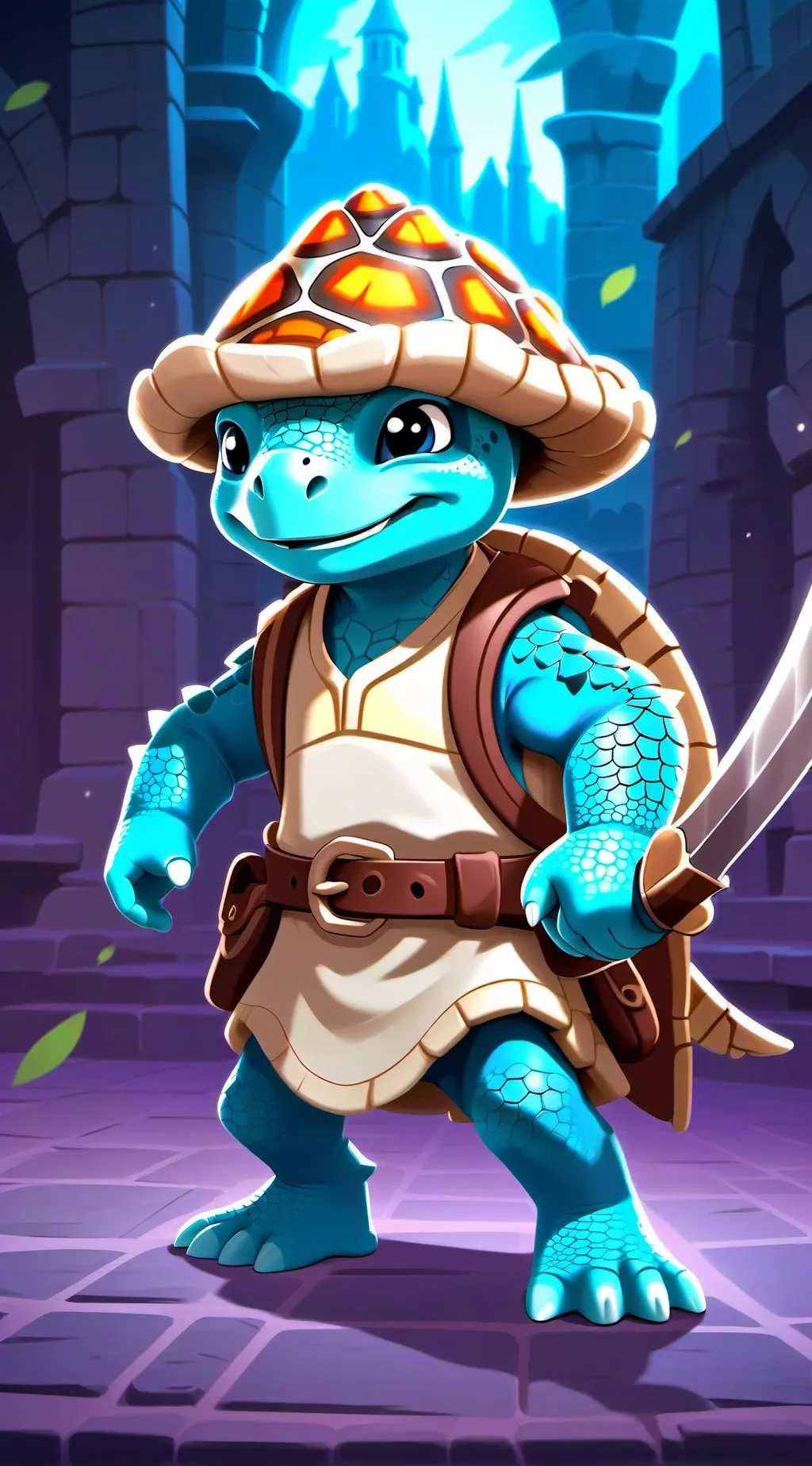 ai character: vamos a calmarnos background