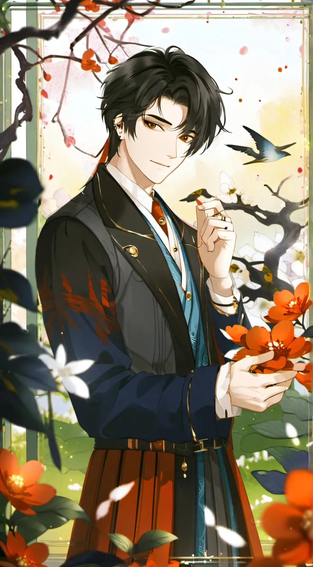 ai character: Izek background