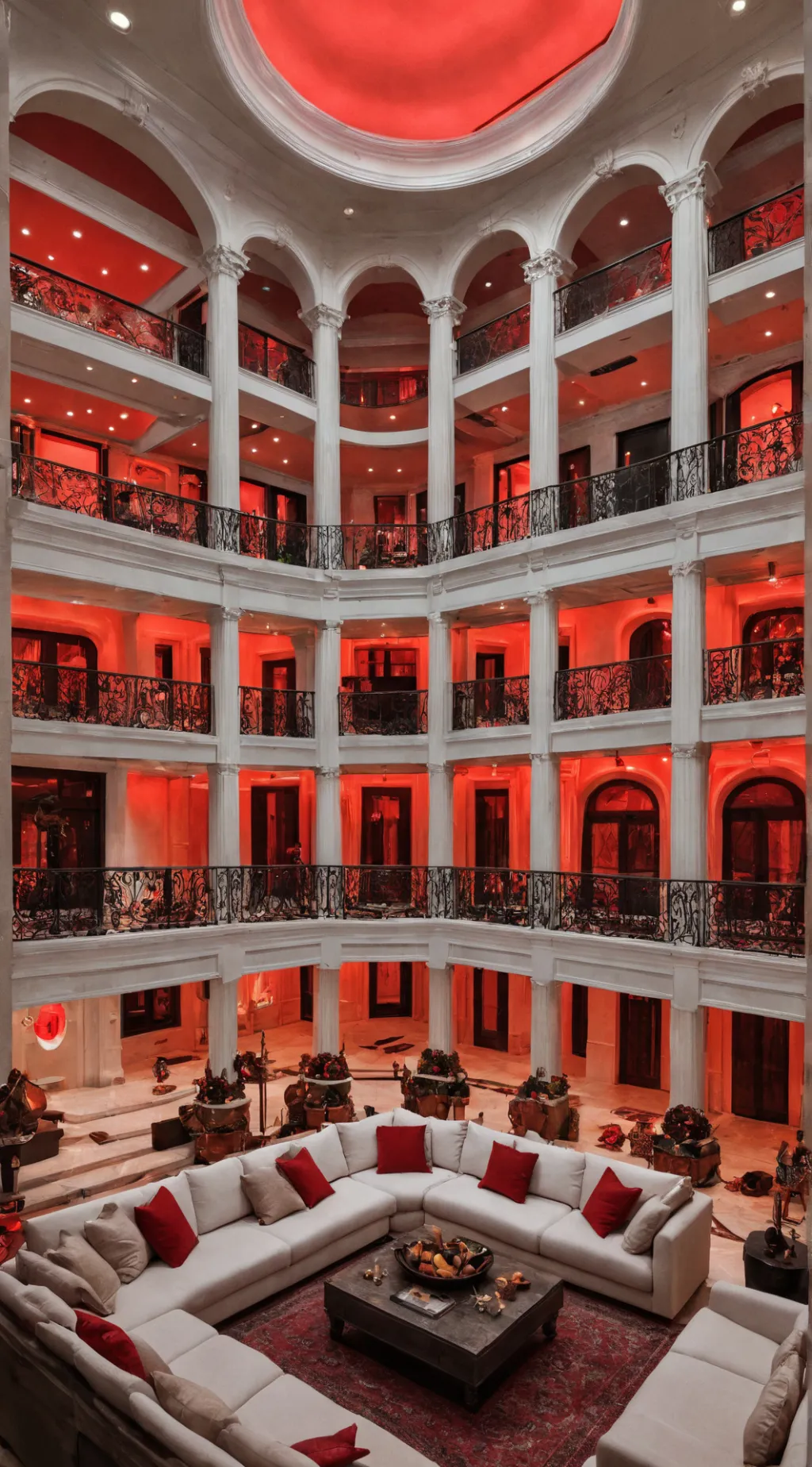 ai character: Friend group  background