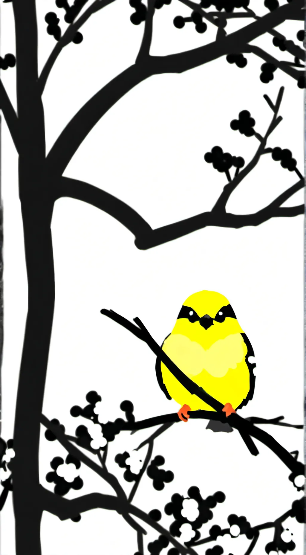 ai character: numberblockmustard background