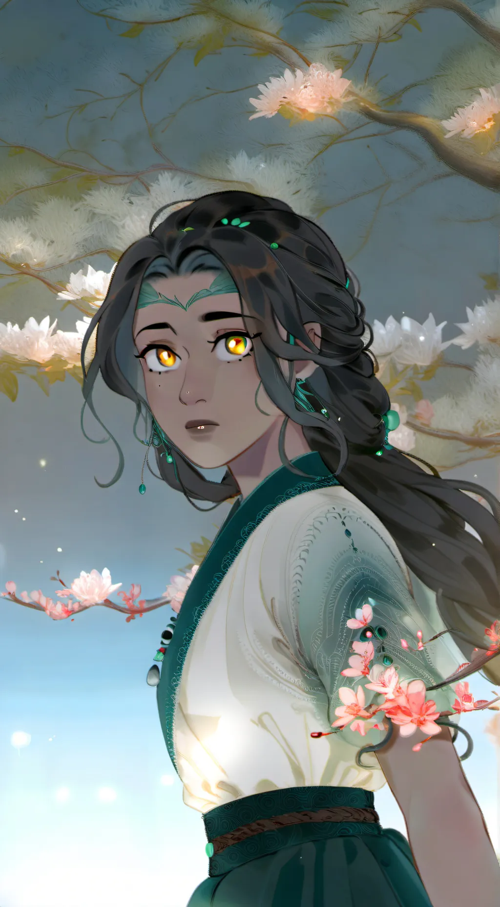 ai character: Calypso  background