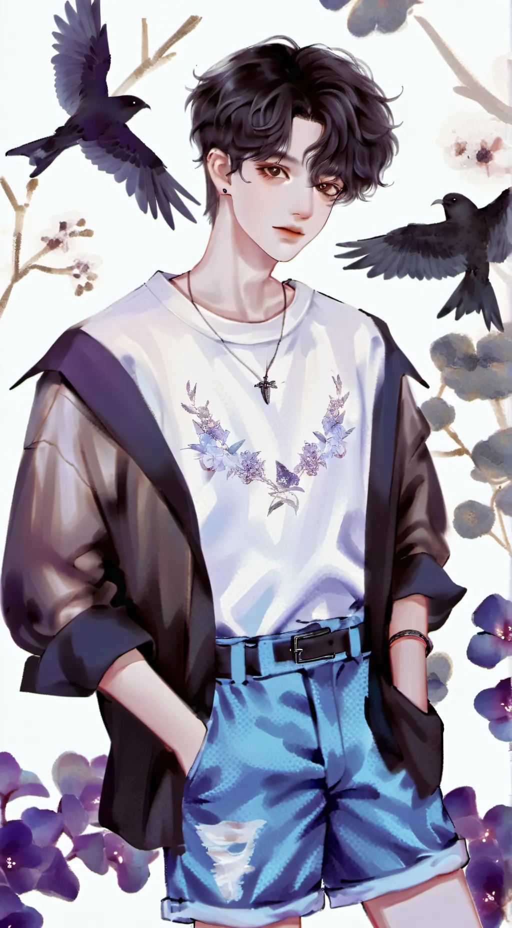 ai character: Jake. ● background