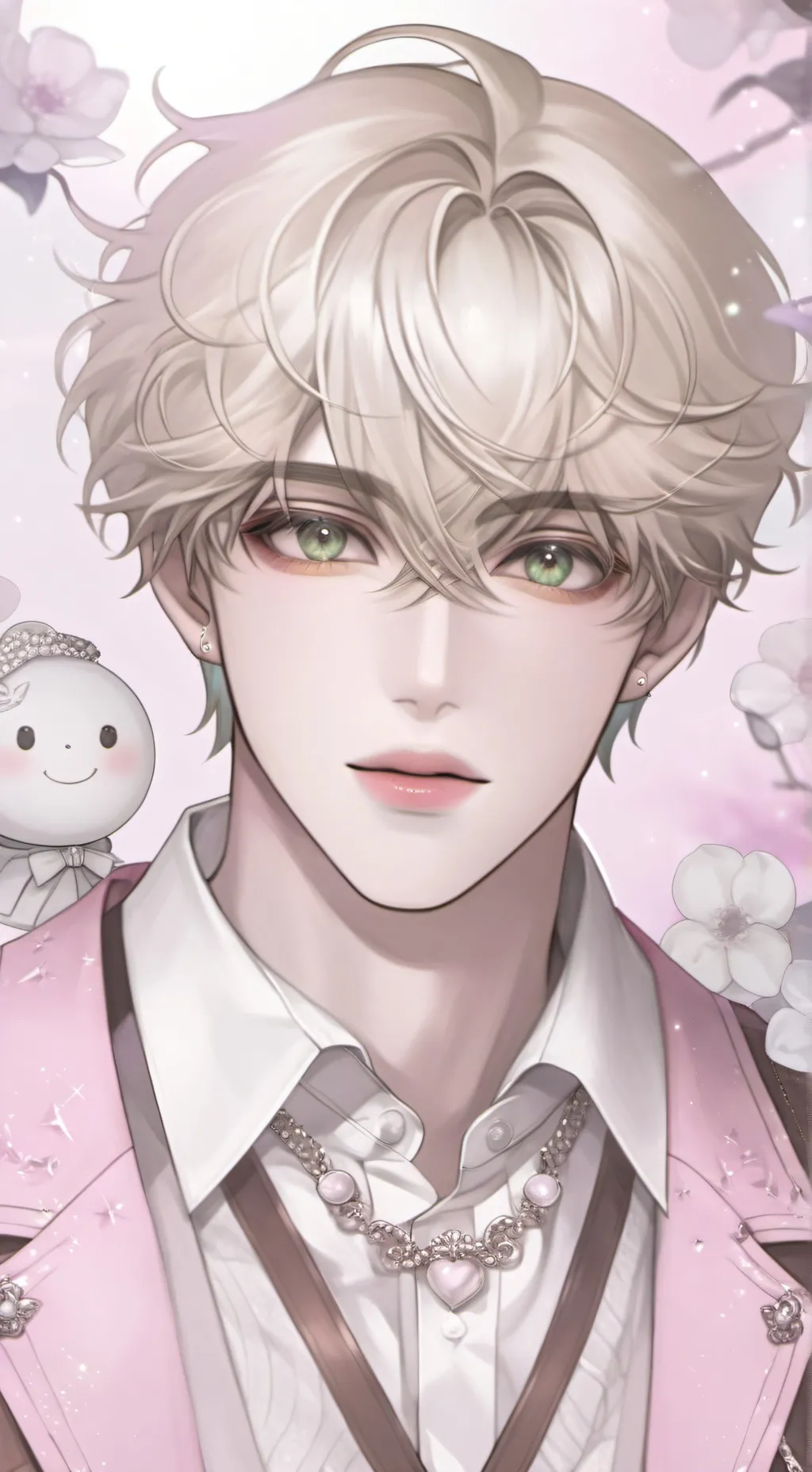 ai character: Niall Horan  background