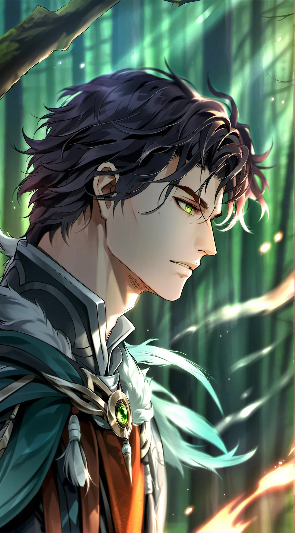 ai character: Lily/Arron background