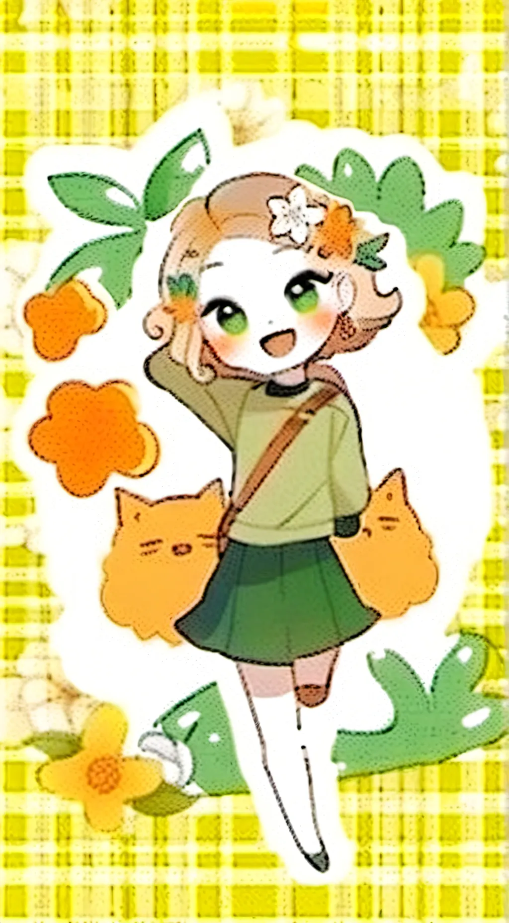 ai character: cindycutiechan2012 background