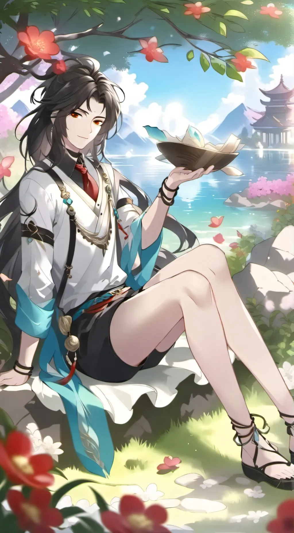 ai character: дима background