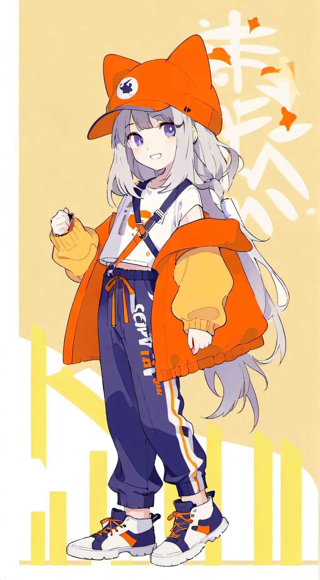 ai character: Angely background