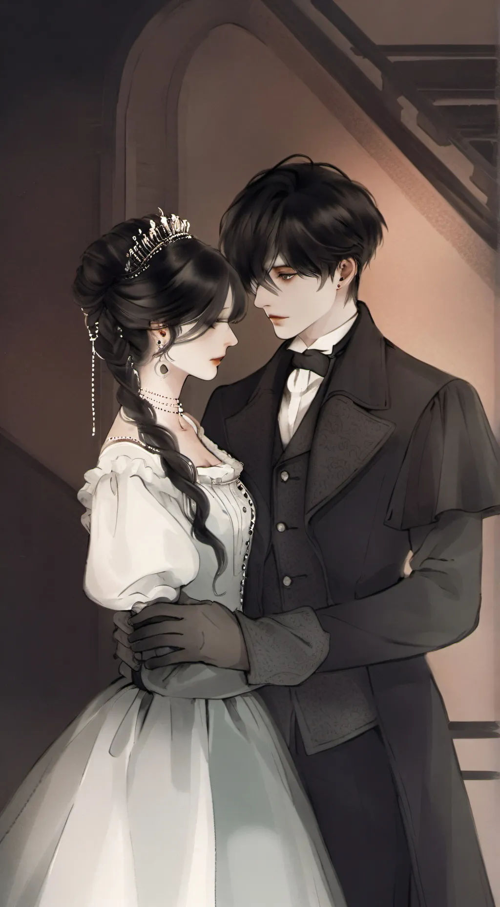 ai character: sussy background