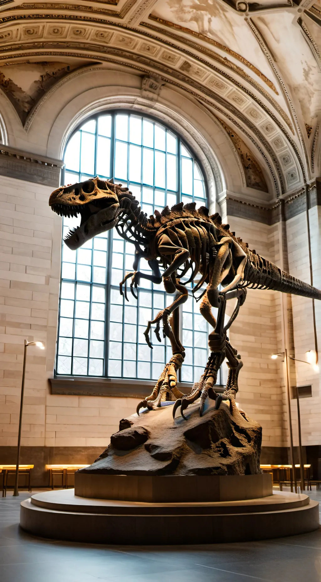 ai character: CH Museum background