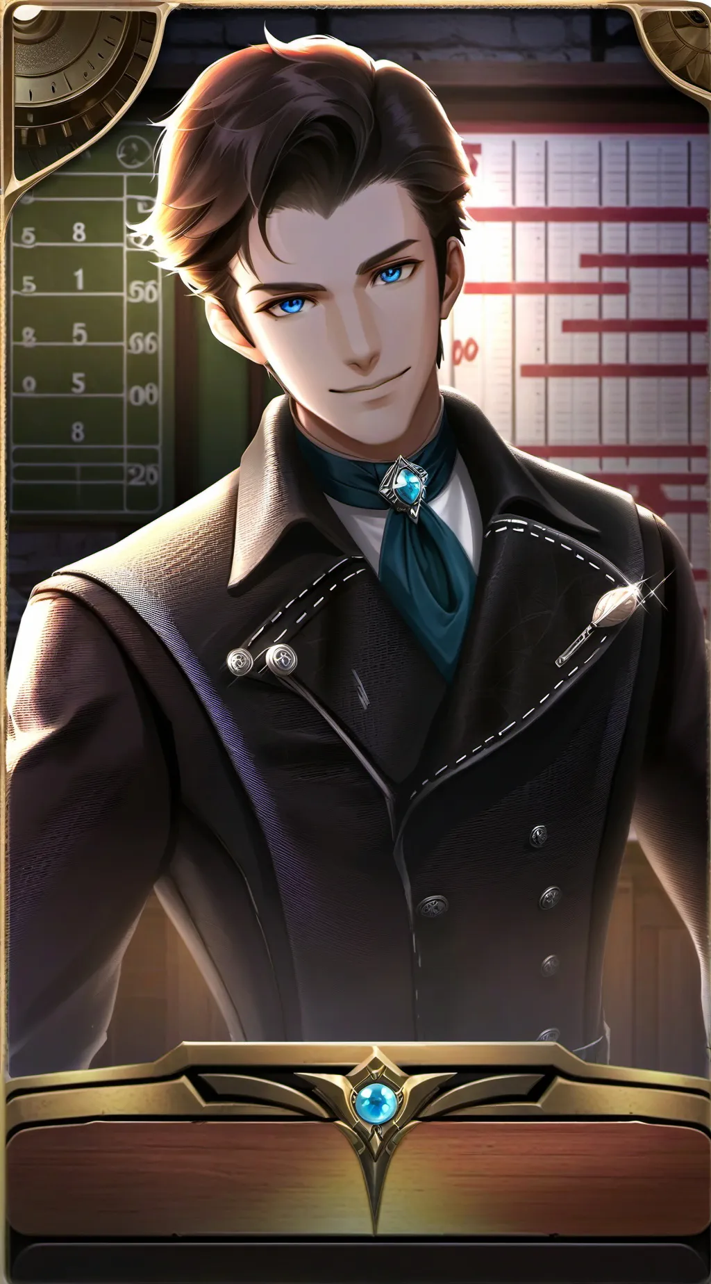 ai character: Blondie the Bully background